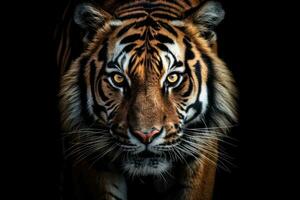 Majestic Tiger CloseUp with Stunning Detail photo