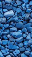 Blue Plain Stone Background  Ultra Realistic High Detail AI Generated photo