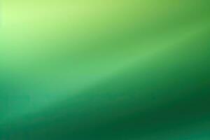 Contemplating Green Gradient Background AI Generated photo
