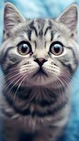 Funny Cat Wallpapers for Android with Detailed Facial Features AI Generated photo