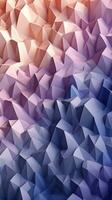 Abstract OrigamiInspired Design with Folded Shapes AI Generated photo