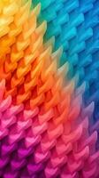 Vibrant Gradient Background with Bright Colors AI Generated photo