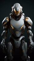 Luxury Battle Robot Concept of Future AI Generated photo