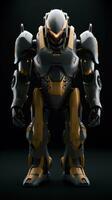 Luxury Battle Robot Concept of Future AI Generated photo