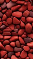 Red Plain Stone Background  Ultra Realistic High Detail AI Generated photo