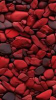 Red Plain Stone Background  Ultra Realistic High Detail AI Generated photo