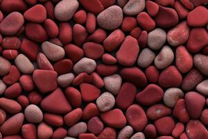 Red Plain Stone Background  Ultra Realistic High Detail AI Generated photo