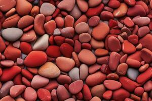 Red Plain Stone Background  Ultra Realistic High Detail AI Generated photo