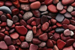 Red Plain Stone Background  Ultra Realistic High Detail AI Generated photo