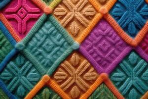 Soft Wool Texture for Textile Design and Crafts photo