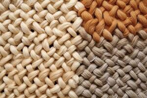 suave lana textura para textil diseño y artesanía foto