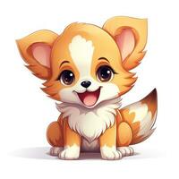 Super Cute Chibi Character Baby Pok AI Generated photo