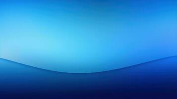 Abstract Blue Color Gradient Vignette AI Generated photo