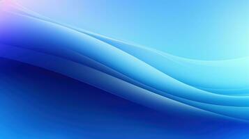 Blue Gradient Vignette Background with Abstract Colors AI Generated photo