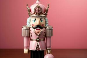 Beautiful Nutcracker with Detailed Realistic Copy Space AI Generated photo