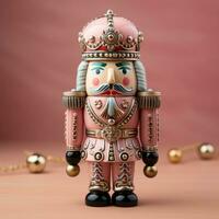 Beautiful Nutcracker A Realistic and Whimsical Copy Space AI Generated photo