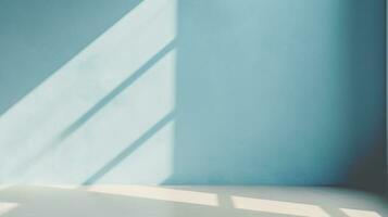 Minimal Abstract Light Blue Background for Product AI Generated photo