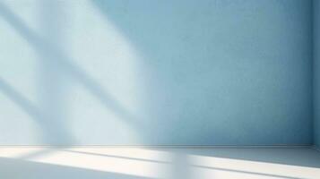 Minimal Abstract Light Blue Background for Product AI Generated photo