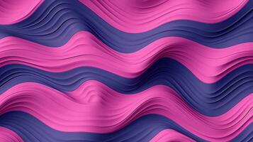 Seamless Dark Purple Wave Line Arts Background AI Generated photo