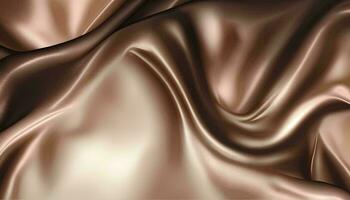 Soft Luxury Satin Background AI Generated photo
