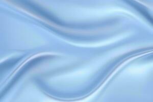 Soft Light Blue Fabric Full Screen Background AI Generated photo