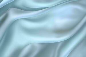 Soft Light Blue Fabric Full Screen Background AI Generated photo