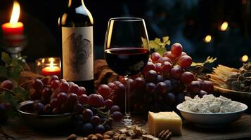 Delicious Expensive Wine  An Amazing HighQuality Image AI Generated photo