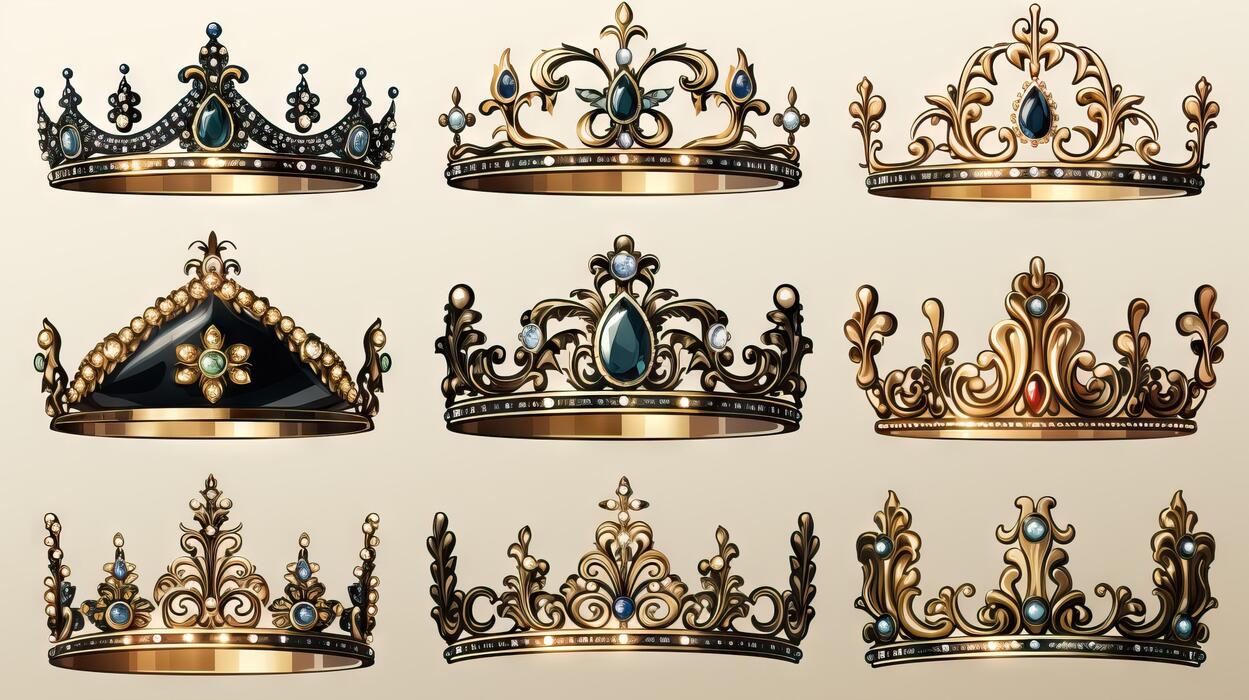 Crown Line Stock Photos, Images and Backgrounds for Free Download
