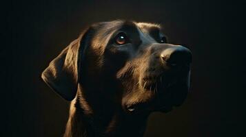 Highly Detailed Cinematic Image of a Dog AI Generated photo