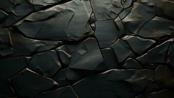 Black Texture A Highly Detailed Background AI Generated photo