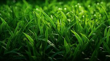 Amazing Highly Detailed Grass Texture AI Generated photo
