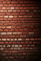 Brick Wall Grunge Texture Background photo