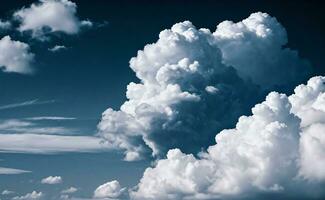 el foto de el mullido nubes antecedentes fondo de pantalla