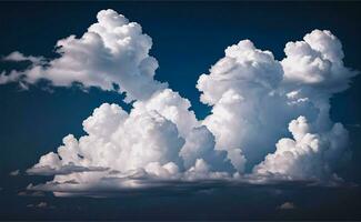 el foto de el mullido nubes antecedentes fondo de pantalla