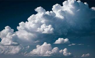 el foto de el mullido nubes antecedentes fondo de pantalla