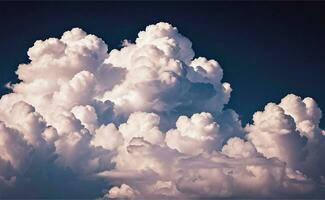 el foto de el mullido nubes antecedentes fondo de pantalla