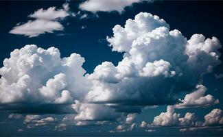 el foto de el mullido nubes antecedentes fondo de pantalla