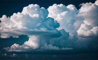 el foto de el mullido nubes antecedentes fondo de pantalla