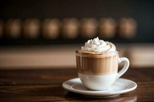 Studio Photo of the Cup of Coffee