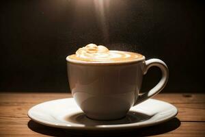 Studio Photo of the Cup of Coffee