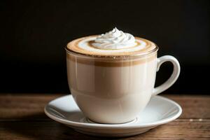 Studio Photo of the Cup of Coffee