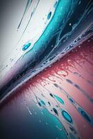 Abstract color splashes liquid background wallpaper photo