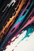 Abstract color splashes liquid background wallpaper photo