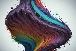 Abstract color splashes liquid background wallpaper photo