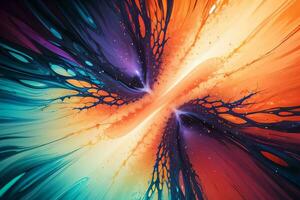 Abstract color splashes liquid background wallpaper photo