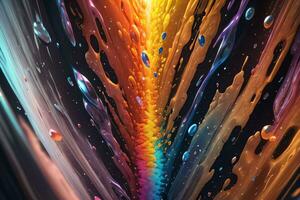 Abstract color splashes liquid background wallpaper photo