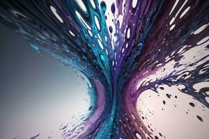 Abstract color splashes liquid background wallpaper photo