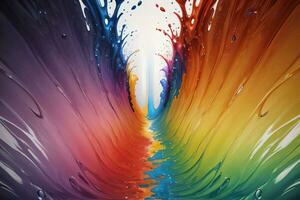 Abstract color splashes liquid background wallpaper photo