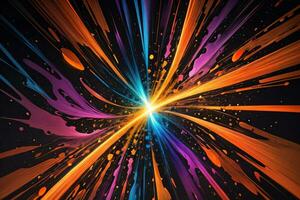 Abstract color splashes liquid background wallpaper photo
