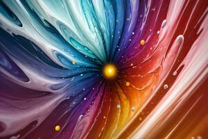 Abstract color splashes liquid background wallpaper photo